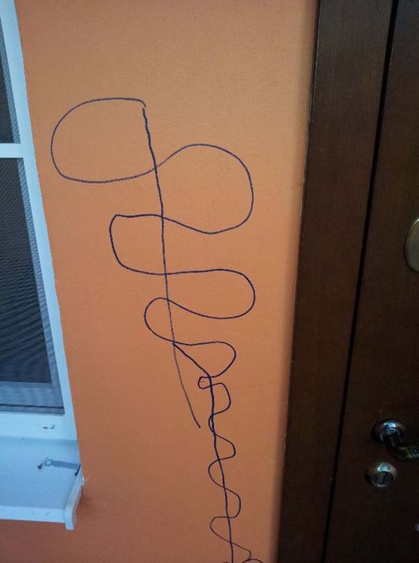 Το παιδί ζωγράφισε στον τοίχο; Κανένα πρόβλημα! (1)