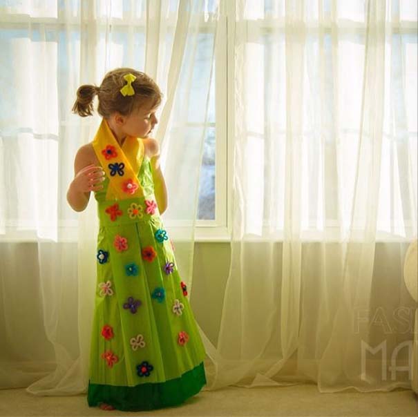 4χρονη δημιουργεί με τη μητέρα της εκπληκτικά φορέματα από χαρτί (30)