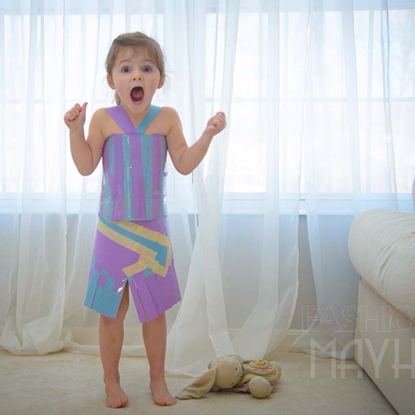 4χρονη δημιουργεί με τη μητέρα της εκπληκτικά φορέματα από χαρτί (42)