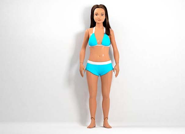 Μια ρεαλιστική Barbie βασισμένη στο μέσο 19χρονο κορίτσι (4)