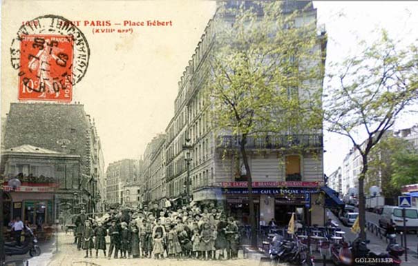 Το Παρίσι του 1900 και του 2014 (13)