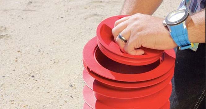 Έξυπνο gadget για να κρύβετε τα πράγματα σας στην παραλία (2)
