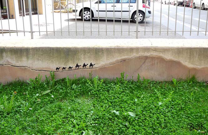 Όταν η τέχνη του δρόμου γίνεται ένα με το περιβάλλον (11)