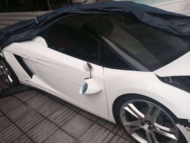 Παρκαδόρος ξενοδοχείου κατέστρεψε μια Lamborghini (1)