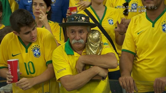 Ο πιο λυπημένος φίλαθλος στο Mundial της Βραζιλίας | Φωτογραφία της ημέρας