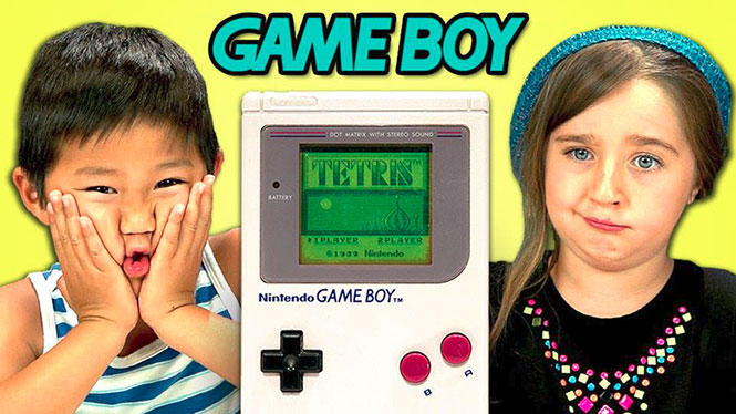 Πως αντιδρούν τα σημερινά παιδιά σε ένα Game Boy