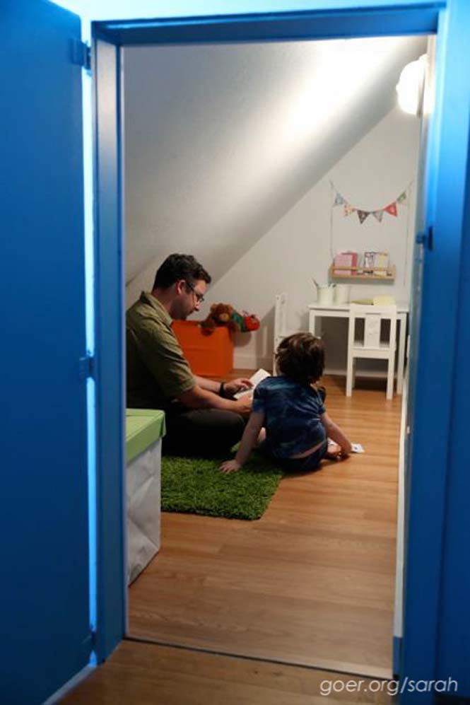 Γονείς έκαναν δώρο στον 4χρονο γιο τους ένα μυστικό δωμάτιο (10)