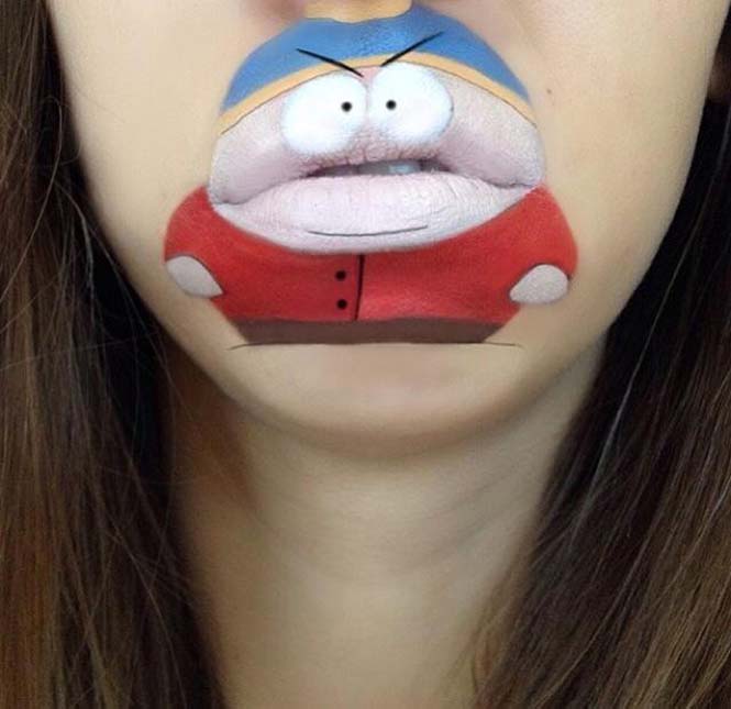 Makeup artist μετατρέπει τα χείλη της σε διασκεδαστικά καρτούν (16)