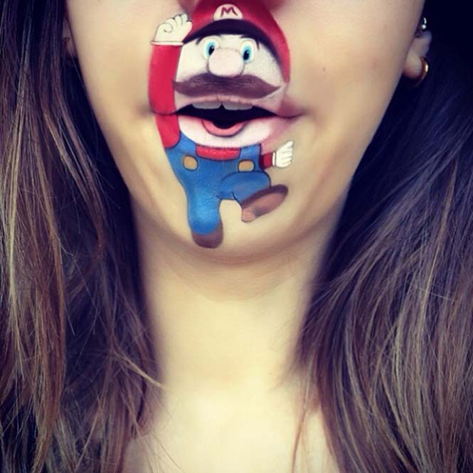 Makeup artist μετατρέπει τα χείλη της σε διασκεδαστικά καρτούν (19)
