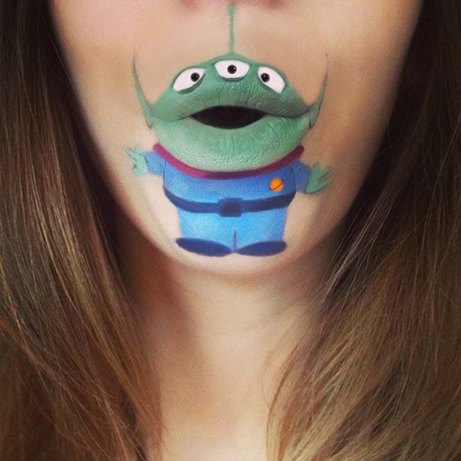 Makeup artist μετατρέπει τα χείλη της σε διασκεδαστικά καρτούν (25)