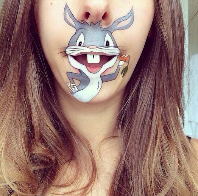 Makeup artist μετατρέπει τα χείλη της σε διασκεδαστικά καρτούν (27)