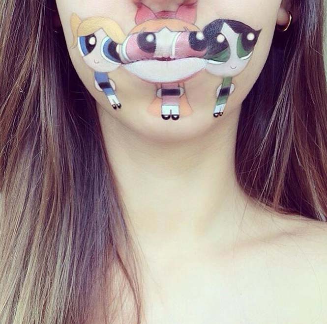 Makeup artist μετατρέπει τα χείλη της σε διασκεδαστικά καρτούν (29)