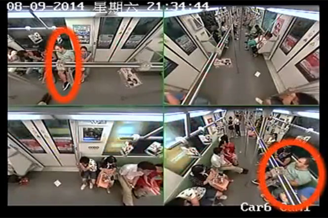 Δείτε πως αντέδρασαν οι κάτοικοι της Σανγκάη όταν λιποθύμησε ένας επιβάτης του μετρο