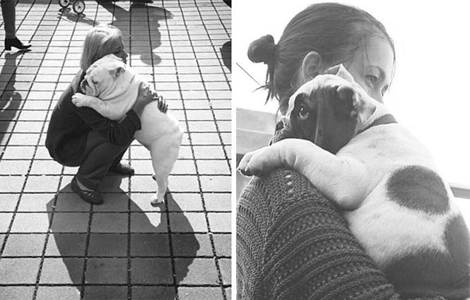 Υπέροχες φωτογραφίες σκύλων που αγκαλιάζουν τον άνθρωπο τους (3)