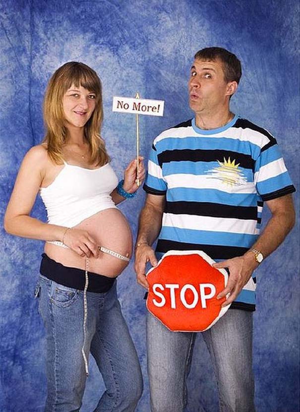 Αστείες & εκκεντρικές φωτογραφίες εγκυμοσύνης (19)