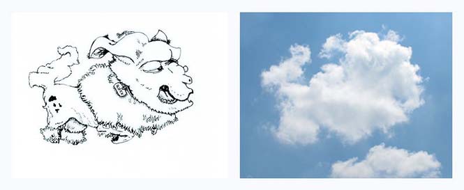 Καλλιτέχνης φωτογραφίζει τα σύννεφα και ζωγραφίζει αυτό που βλέπει πάνω τους (9)