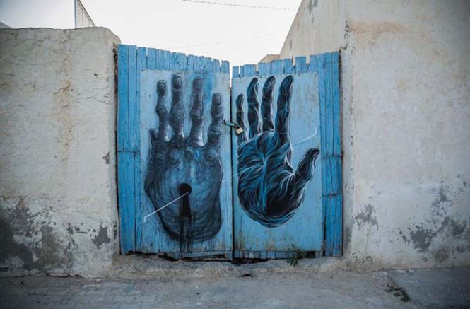 Νησί στην Τυνησία με τέχνη του δρόμου (4)