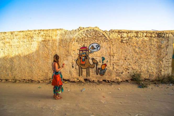Νησί στην Τυνησία με τέχνη του δρόμου (8)