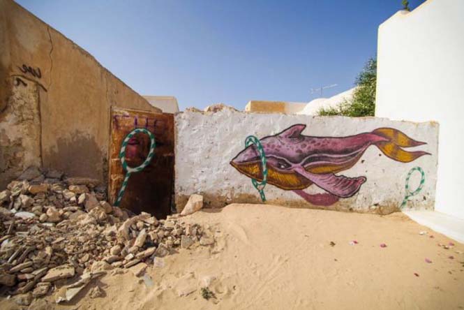 Νησί στην Τυνησία με τέχνη του δρόμου (11)