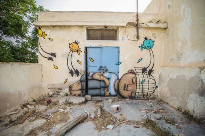 Νησί στην Τυνησία με τέχνη του δρόμου (27)
