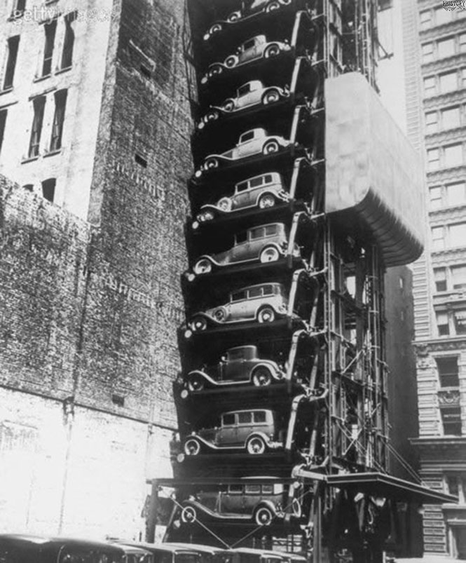 Πάρκινγκ της δεκαετίας του 1930 στη Νέα Υόρκη | Φωτογραφία της ημέρας