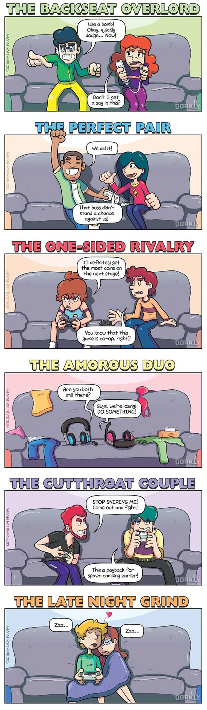 Οι 6 τύποι των ζευγαριών gamers (1)