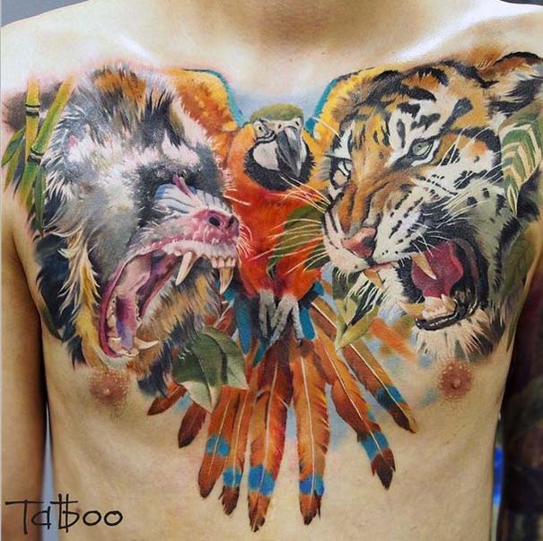 Εντυπωσιακά τατουάζ από την Valentina Ryabova (5)