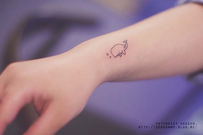 Μινιμαλιστικά τατουάζ από την Seoeon (15)