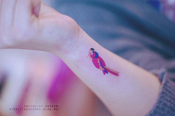 Μινιμαλιστικά τατουάζ από την Seoeon (18)