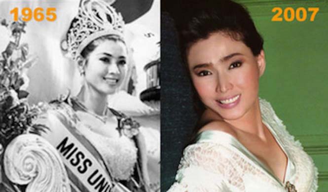 Η Ταϊλάνδη Miss Universe του 1965 μοιάζει ίδια μετά από 50 χρόνια (2)