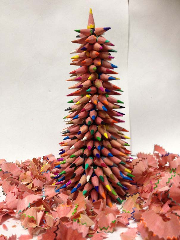 Δημιουργικά DIY χριστουγεννιάτικα δένδρα (3)