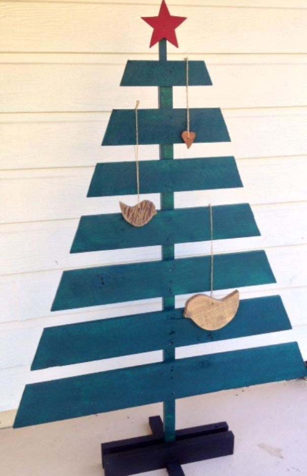 Δημιουργικά DIY χριστουγεννιάτικα δένδρα (9)