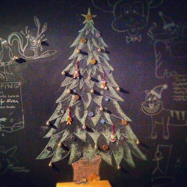 Δημιουργικά DIY χριστουγεννιάτικα δένδρα (10)