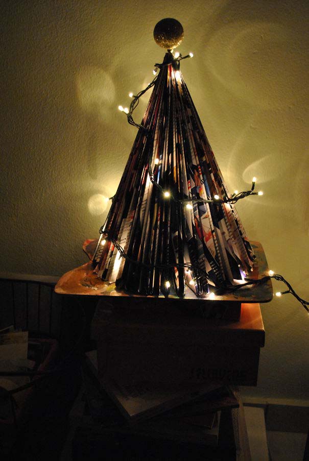 Δημιουργικά DIY χριστουγεννιάτικα δένδρα (21)
