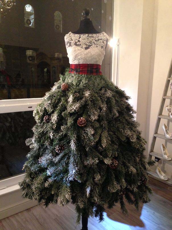Δημιουργικά DIY χριστουγεννιάτικα δένδρα (31)