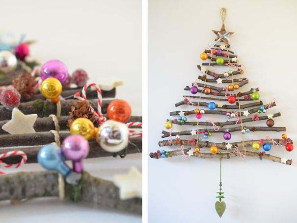 Δημιουργικά DIY χριστουγεννιάτικα δένδρα (33)