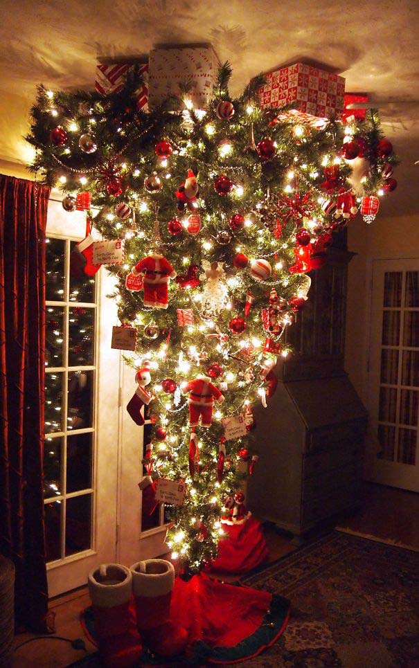 Δημιουργικά DIY χριστουγεννιάτικα δένδρα (34)