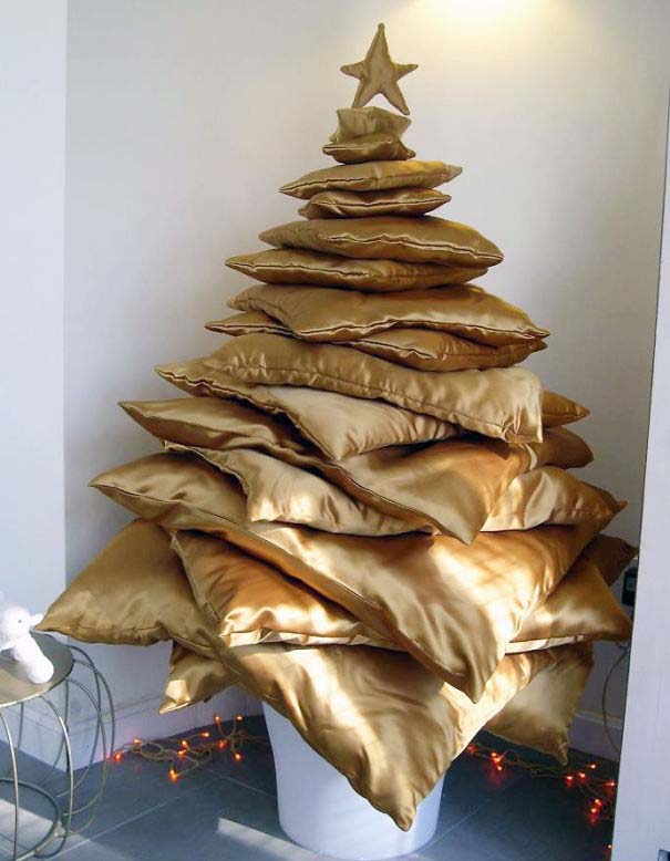 Δημιουργικά DIY χριστουγεννιάτικα δένδρα (43)