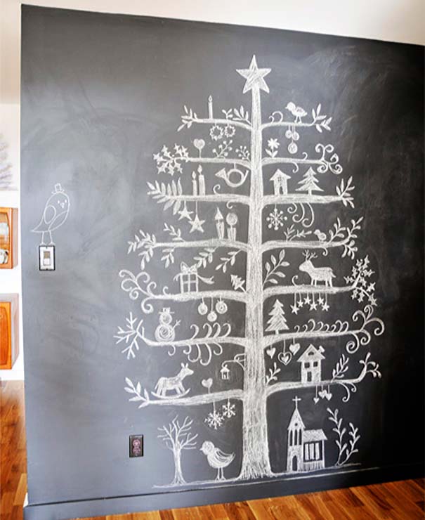 Δημιουργικά DIY χριστουγεννιάτικα δένδρα (45)