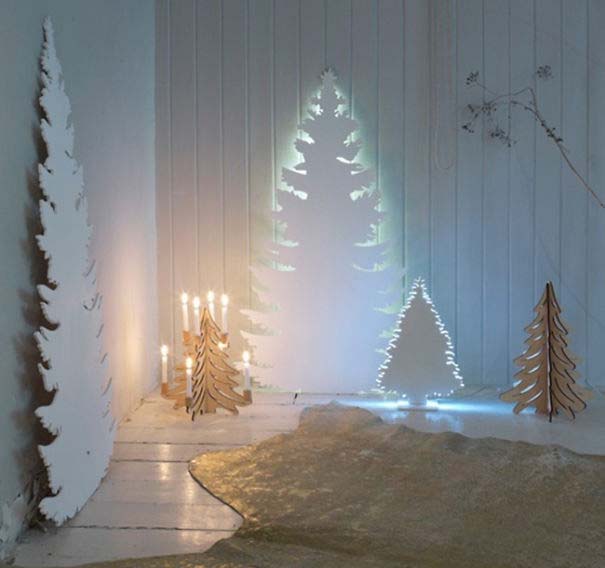 Δημιουργικά DIY χριστουγεννιάτικα δένδρα (46)