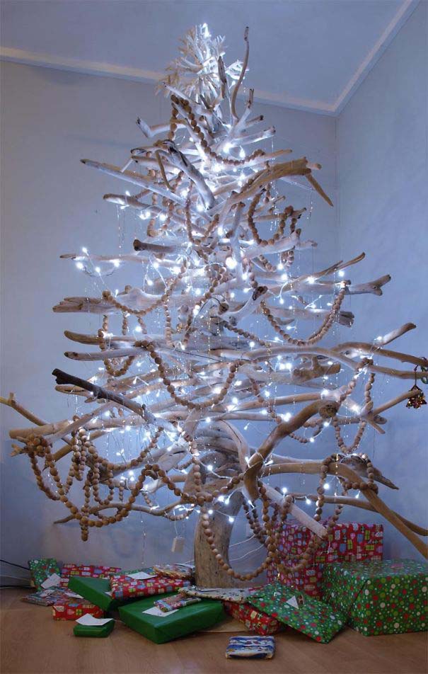 Δημιουργικά DIY χριστουγεννιάτικα δένδρα (56)