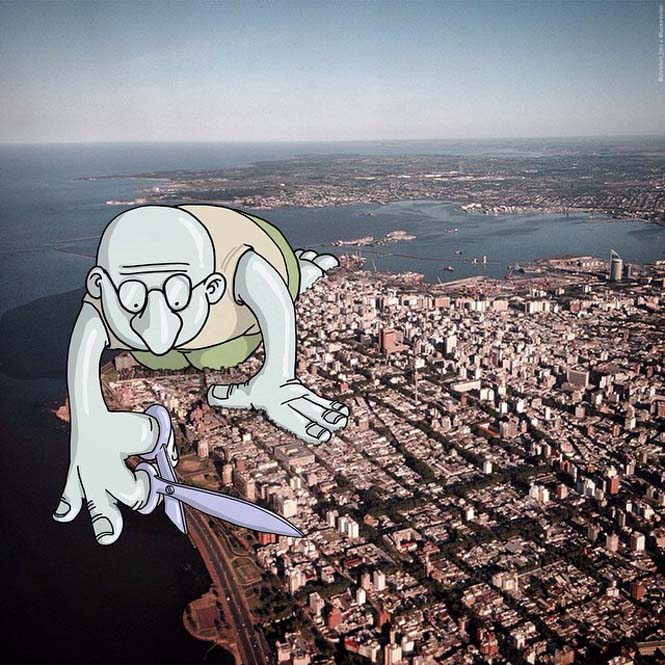 Σκιτσογράφος προσθέτει cartoon στις φωτογραφίες αγνώστων από το Instagram (16)
