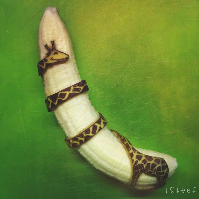 Τέχνη με μπανάνες από τον Stephan Brusche (1)