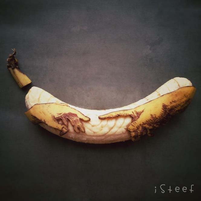 Τέχνη με μπανάνες από τον Stephan Brusche (2)