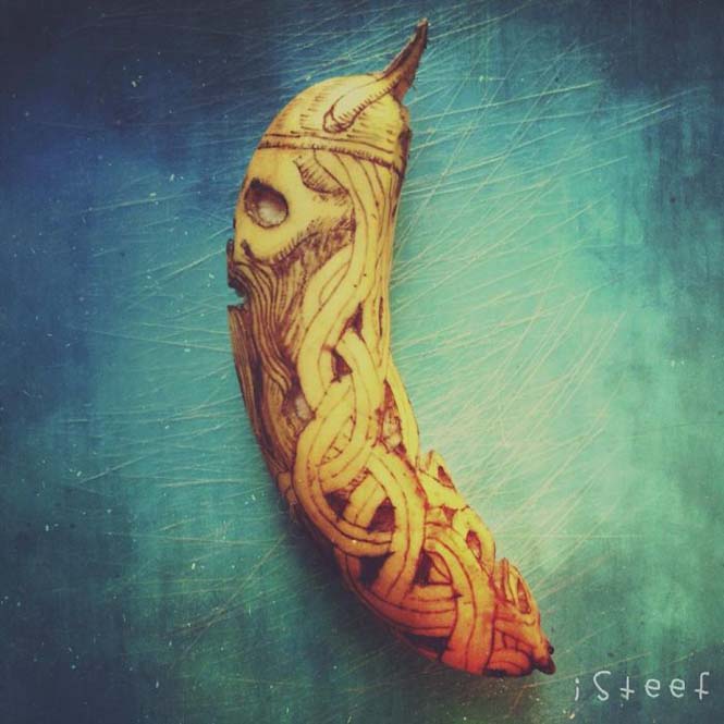 Τέχνη με μπανάνες από τον Stephan Brusche (11)