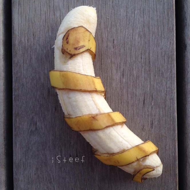 Τέχνη με μπανάνες από τον Stephan Brusche (15)