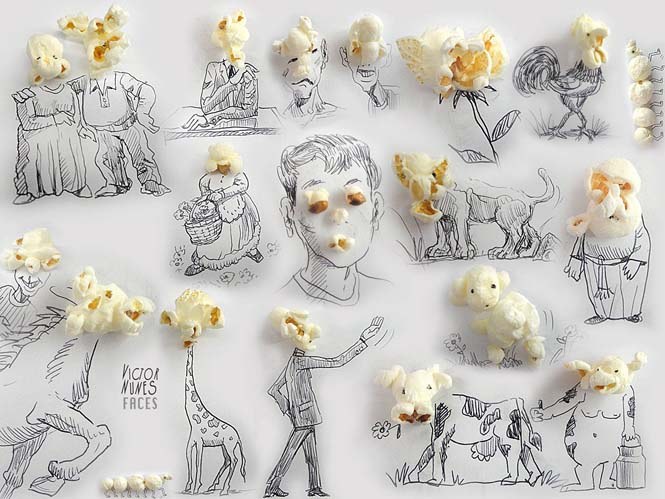 3D σκίτσα με καθημερινά αντικείμενα από τον Victor Nunez (9)