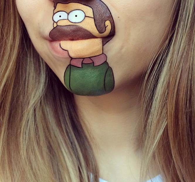 Η Laura Jenkinson χρησιμοποιεί μακιγιάζ για να μετατρέψει στόματα ανθρώπων σε χαρακτήρες cartoon (3)