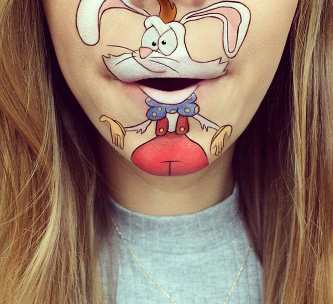 Η Laura Jenkinson χρησιμοποιεί μακιγιάζ για να μετατρέψει στόματα ανθρώπων σε χαρακτήρες cartoon (6)