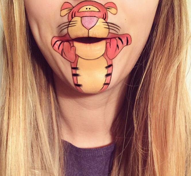 Η Laura Jenkinson χρησιμοποιεί μακιγιάζ για να μετατρέψει στόματα ανθρώπων σε χαρακτήρες cartoon (8)